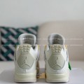 「#3957」Jordan Air Jordan 4 retro kaws suede lightweight wear-resistant non-slip mid-top