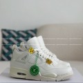 「#3957」Jordan Air Jordan 4 retro kaws suede lightweight wear-resistant non-slip mid-top