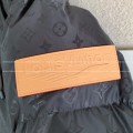 「#3961」LOUIS VUITTON Skiing Series FW24 Printed Hooded Cotton-Padded Jacket