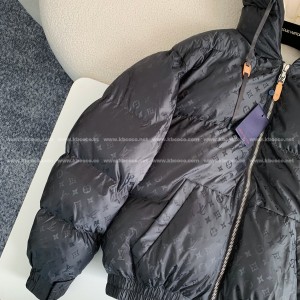「#3961」LOUIS VUITTON Skiing Series FW24 Printed Hooded Cotton-Padded Jacket