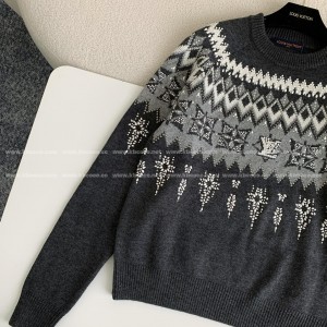 「#3969」Louis Vuitton Ski Collection FW24 Round Neck Sweater