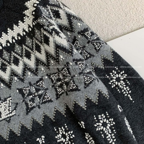 Louis Vuitton Ski Collection FW24 Round Neck Sweater