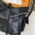 「#3971」Louis Vuitton new CARRYALL DARK handbag M24861