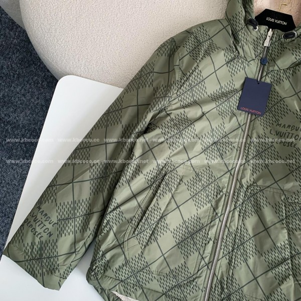 Louis Vuitton SS25 Pre-Spring collection, Logo letter stripe jacket