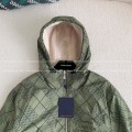 「#3974」Louis Vuitton SS25 Pre-Spring collection, Logo letter stripe jacket