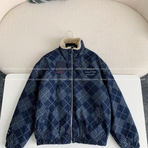 「#3979」Louis Vuitton SS25 Pre-Spring collection, Logo letter stripe jacket