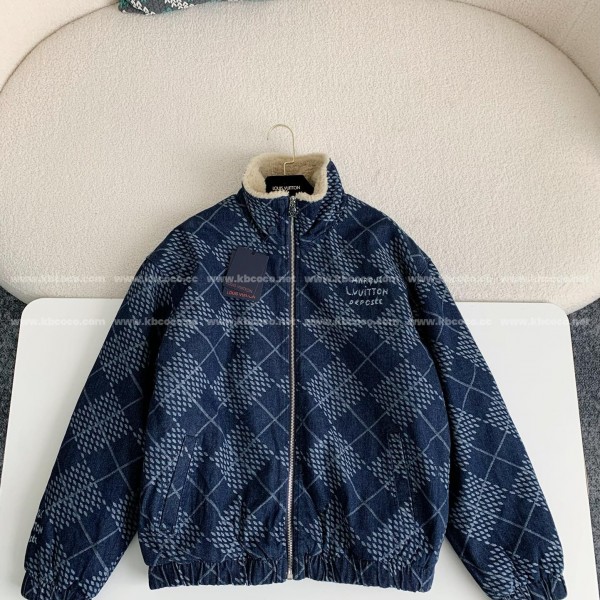 「#3979」Louis Vuitton SS25 Pre-Spring collection, Logo letter stripe jacket