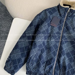 「#3979」Louis Vuitton SS25 Pre-Spring collection, Logo letter stripe jacket