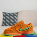 「#3991」Grateful Dead  x Nike Dunk SB Leather Panel Shoes
