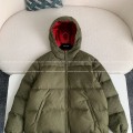 「#4005」Gucci Hooded patterned down jacket