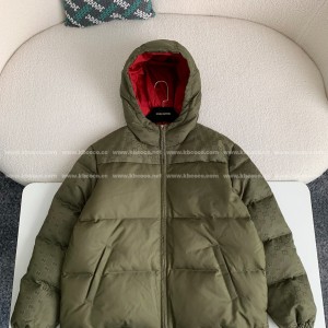 「#4005」Gucci Hooded patterned down jacket