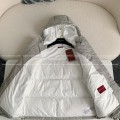 「#4006」Gucci Hooded patterned down jacket