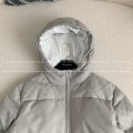 「#4006」Gucci Hooded patterned down jacket