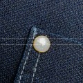 「#4007」Louis Vuitton SS25 Zippered open-and-closed spliced turn-down collar jacket