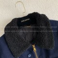 「#4007」Louis Vuitton SS25 Zippered open-and-closed spliced turn-down collar jacket