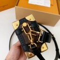 「#4021」Louis Vuitton Small SIDE TRUNK Handbag M46815 Yellow Flower, Size: 18*12.5*8cm