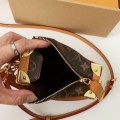 「#4022」Louis Vuitton small SIDE TRUNK handbag M46815, size: 18*12.5*8cm