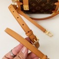 「#4022」Louis Vuitton small SIDE TRUNK handbag M46815, size: 18*12.5*8cm