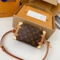 「#4022」Louis Vuitton small SIDE TRUNK handbag M46815, size: 18*12.5*8cm