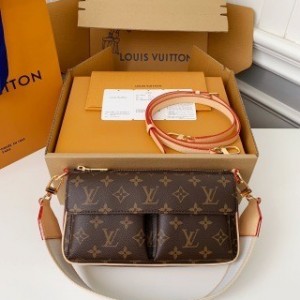 「#4026」Louis Vuitton VIBE monogram handbag M46999, size: 25*15*8cm
