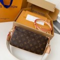 「#4026」Louis Vuitton VIBE monogram handbag M46999, size: 25*15*8cm