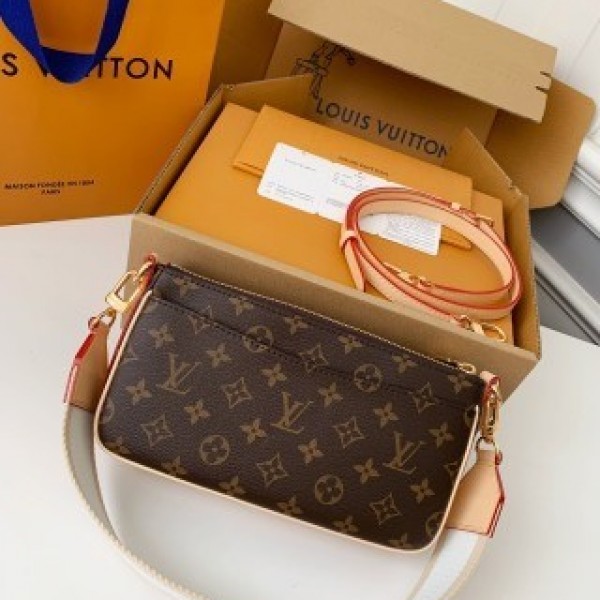Louis Vuitton VIBE monogram handbag M46999, size: 25*15*8cm