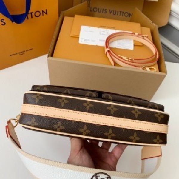 Louis Vuitton VIBE monogram handbag M46999, size: 25*15*8cm