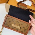 「#4027」Louis Vuitton DAUPHINE EAST WEST handbag M46757, size: 21*12*5cm