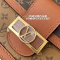 「#4029」Louis Vuitton MINI DAUPHINE handbag, large Daphne M45958, size: 25*17*10cm