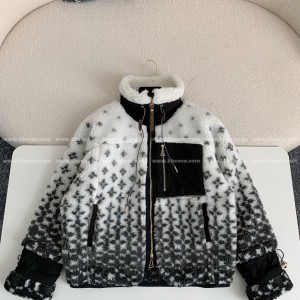 「#4043」Louis Vuitton Skiing Series FW24 Stand-collar Ombre Jacket