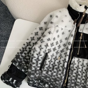 「#4043」Louis Vuitton Skiing Series FW24 Stand-collar Ombre Jacket