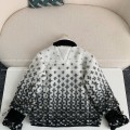 「#4043」Louis Vuitton Skiing Series FW24 Stand-collar Ombre Jacket
