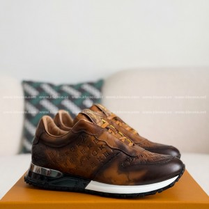 「#4053」LOUIS VUITTON  LEATHER LOW-TOP SHOES