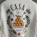 「#4054」casablanca2024ss orange embroidered jacket