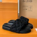 「#653」LOUIS VUITTON  WOMEN'S SLIPPERS
