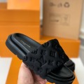「#653」LOUIS VUITTON  WOMEN'S SLIPPERS