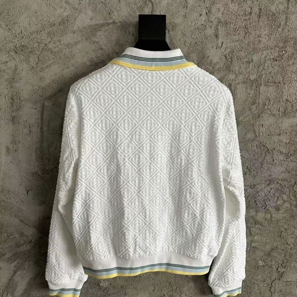 casablanca2024ss towel embroidered logo jacquard jacket