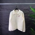 「#4062」casablanca2024 new polo knitted long sleeve