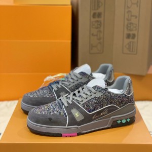 「#92」LOUIS VUITTON  TRAINER 1A998B 2022Show style Sneakers