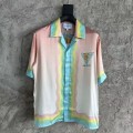 「#4066」casablanca short-sleeved dancer shirt