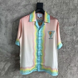 「#4066」casablanca short-sleeved dancer shirt