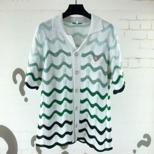 「#4067」casablanca sweater and shirt set