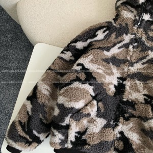 「#4072」Balenciaga Camouflage hooded jacket