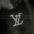 「#4073」Louis Vuitton SS25 Logo Embroidered Wool Hooded Zipper Jacket