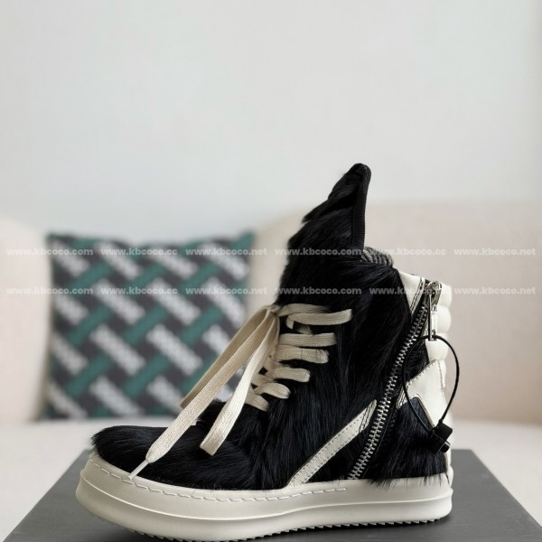 RICK OWENSRO Rick Owens FW23 LUXOR Series High-Top Sneakers