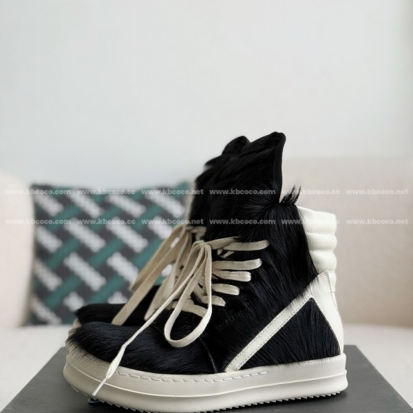 RICK OWENSRO Rick Owens FW23 LUXOR Series High-Top Sneakers