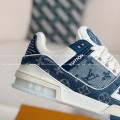 「#4115」LOUIS VUITTON TRAINER SNEAKERS