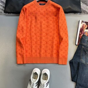 「#4117」Louis Vuitton 24 FallWinter Crew Neck Sweater