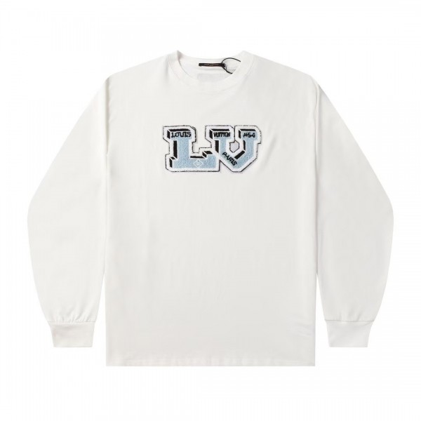 「#4118」Louis Vuitton 24fw autumn and winter letter embroidered long sleeve