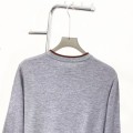 「#4123」Loro Piana Cashmere Wool Blend Knit Long Sleeve
